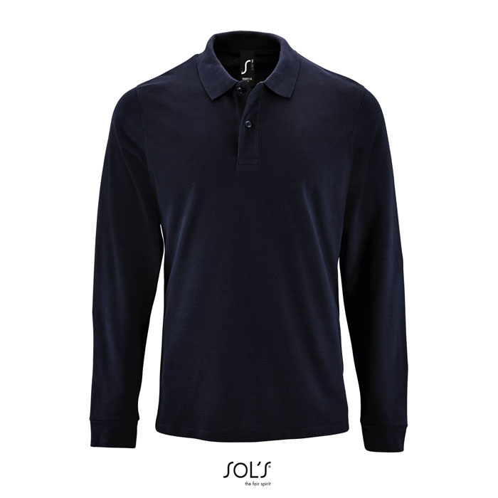 Polo publicitaire homme 180gr PERFECT MEN LSL French Marine